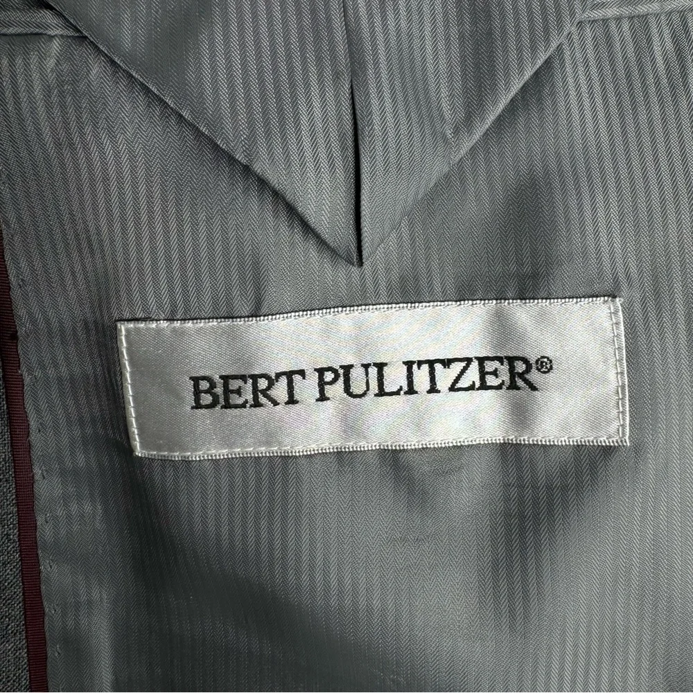 Bert Pulitzer 100% Worsted Wool Blazer Size 48R‎